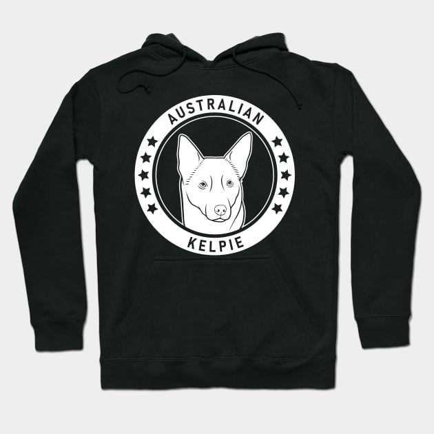 Australian Kelpie Fan Gift Hoodie by millersye